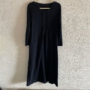 Medium Black Nightgown/Lounge Dress